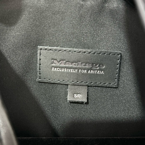 Aritzia exclusive mackage kenya leather jacket - Picture 4 of 8